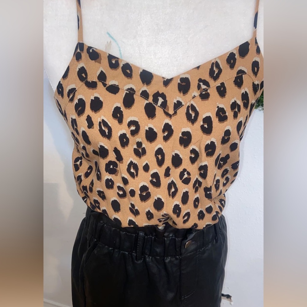 Cheetah blouse